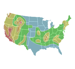 US Seismic Zone Map